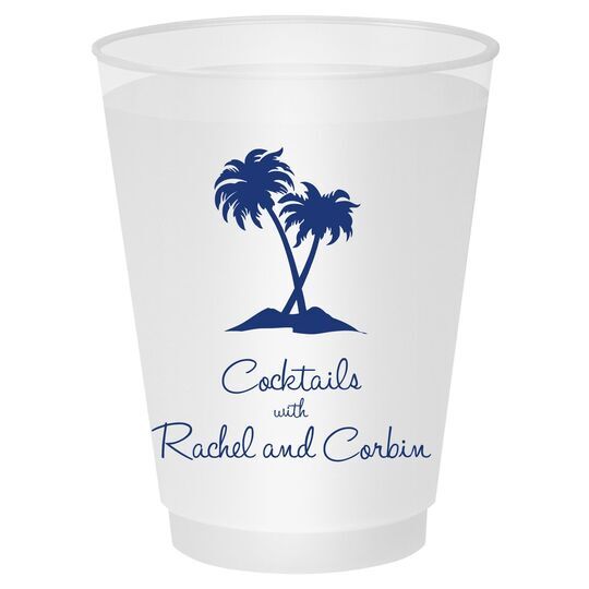 Palm Trees Shatterproof Cups